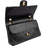 Chanel Quilted Lambskin 24K Gold Medium Double Flap Shoulder Bag