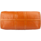 Louis Vuitton Orange Epi Leather Keepall 45 Travel Bag