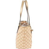 Gucci Monogram GG Canvas Jolicoeur Tote Shoulder Bag