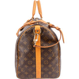Louis Vuitton Monogram Canvas Keepall 50 Bandoulière Travel Bag