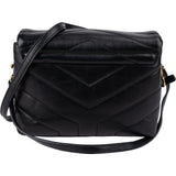 Saint Laurent Quilted Leather Loulou Toy Crossbody Bag