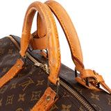 Louis Vuitton Monogram Canvas Keepall 55 Travel Bag