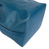 Louis Vuitton Blue Epi Leather Sac Noé Petit Shoulder Bag