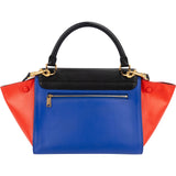 Céline Tricolor Leather Trapeze Handbag