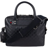 Gucci Guccissima Leather Business Handbag