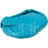 Bottega Veneta Blue Intrecciato Leather Mini Jodie Handbag
