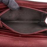 Gucci Patent Leather Guccissima Lovely Heart Continental Wallet
