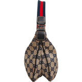 Gucci Monogram GG Canvas Pochette Shoulder Bag
