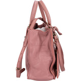 Balenciaga Pink Leather City Handbag
