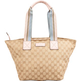 Gucci Monogram GG Canvas Tote Shoulder Bag