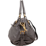 Prada Vitello Daino Leather Hobo Shoulder Bag