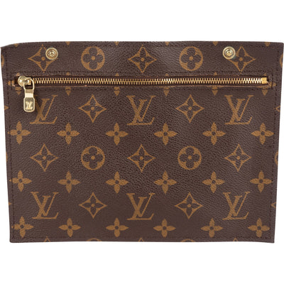 Louis Vuitton Canvas Monogram Randonnee Clip Clutch