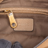 Chloé Grained Leather Marcie Saddle Zip Around Crossbody Bag