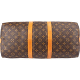 Louis Vuitton Monogram Canvas Keepall 45 Bandoulière Travel Bag
