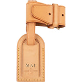 Louis Vuitton Vachetta Leather Luggage Tag Set (MAI)