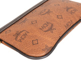 MCM Monogram Visetos Leather Pochette Accessoires Handbag