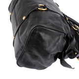 Miu Miu Vitello Lux Leather Bow Satchel Handbag