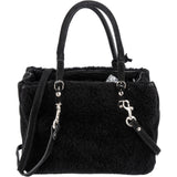 Balenciaga Shearling & Suede Mini Classic City Handbag