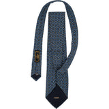 Fendi Geometric Pattern Silk Tie Krawatte