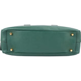 Prada Green Saffiano Leather Small Rectangular Coffer Handbag