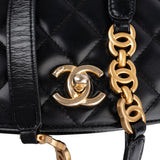 Chanel Quilted Lambskin CC Chain Flap Crossbody Bag