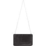Christian Louboutin Leather Spiked Loubiposh Crossbody Bag