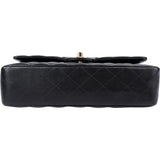 Chanel Quilted Lambskin Medium Double Flap Shoulder Bag
