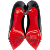 Christian Louboutin Multicolor Leather Leopard Patent Strap Pumps (36,5)