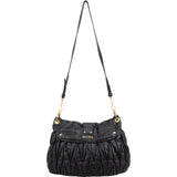 Miu Miu Matelassé Leather Coffer Handbag