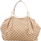 Gucci Monogram GG Sukey Large Hobo Shoulder Bag