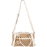 Gucci Monogram GG Bella Bamboo Handbag