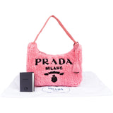 Prada Pink Terrycloth Re-Edition 2000 Shoulder Bag