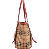 Burberry Nova-Check Haymarket Check Tote Shoulder Bag