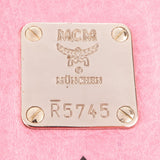 MCM Monogram Visetos Leather Reversible Liz Shopper Shoulder Bag