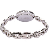 Gucci Silver Tone Change Bezel Chain 11/12.2 Woman Watch