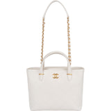 [Chanel Stitching Caviar Leather Small Bowling Handbag