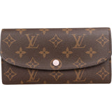 Louis Vuitton Monogram Canvas Emilie Wallet