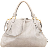 Miu Miu Vitello Lux Leather Padlock Handbag