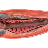 Cartier Bordeaux Leather Clutch