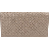 Bottega Veneta Bicolor Intrecciato Leather Wallet
