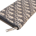Christian Dior Trotter Monogram Zipped Long Wallet - vintageandkickz