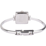 Gucci Silver Tone 1900L Square Bangle Woman Watch