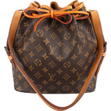 Louis Vuitton Monogram Canvas Sac Noé Petit Shoulder Bag