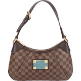 Louis Vuitton Damier Ebene Monogram Thames PM Shoulder Bag