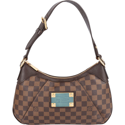 Louis Vuitton Damier Ebene Monogram Thames PM Shoulder Bag