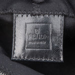 Fendi Black Jersey Mama Baguette Shoulder Bag - vintageandkickz