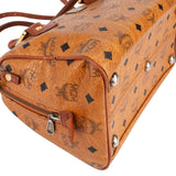 MCM Monogram Visetos Boston Handbag