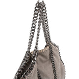 Stella McCartney Shaggy Falabella Fold Over Tote Crossbody Handbag