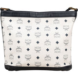 MCM Monogram Visetos Bicolor Bucket Crossbody Bag
