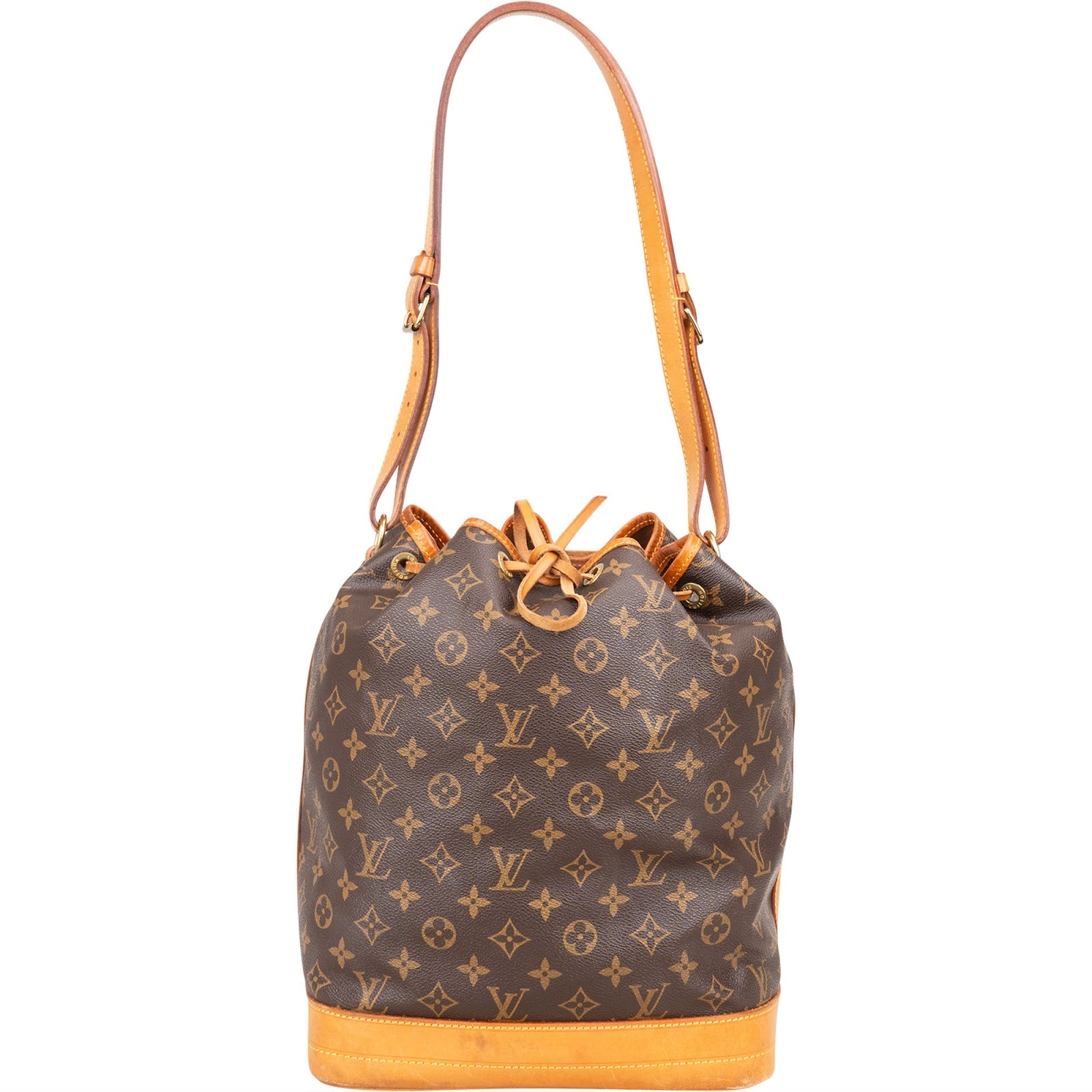 Louis Vuitton Monogram Canvas Sac Noé Grande Shoulder Bag - vintageandkickz